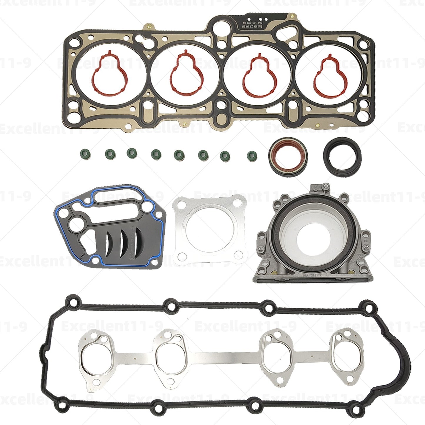 2.0 Engine Gasket Kit for Beetle, for Golf , for Jetta , Polo, Sharan Transporter, AZJ BEV- n