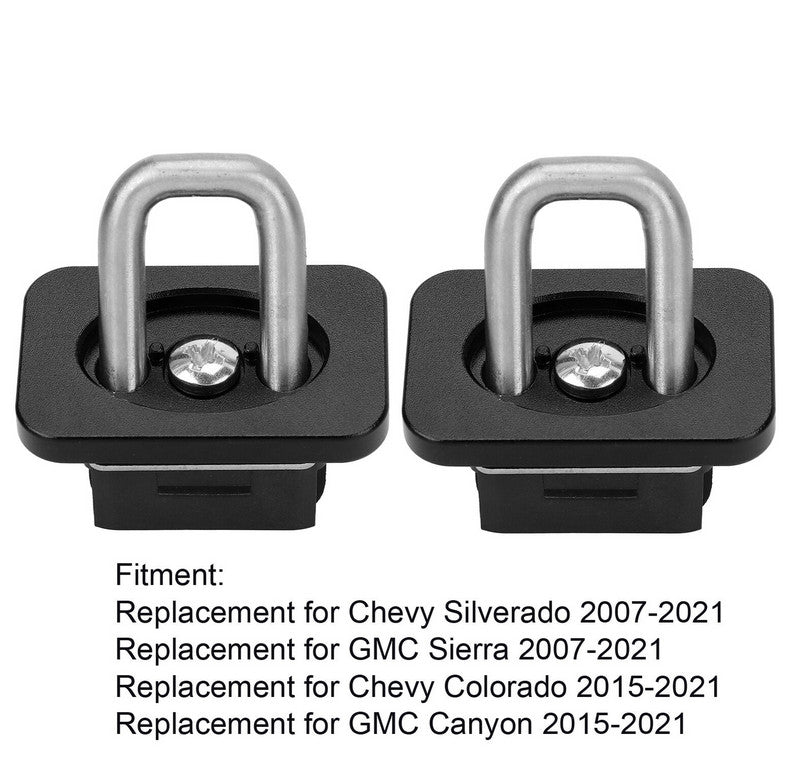 1 pair of extendable truck bed with 35° anchor aluminum for Chevrolet / for GMC