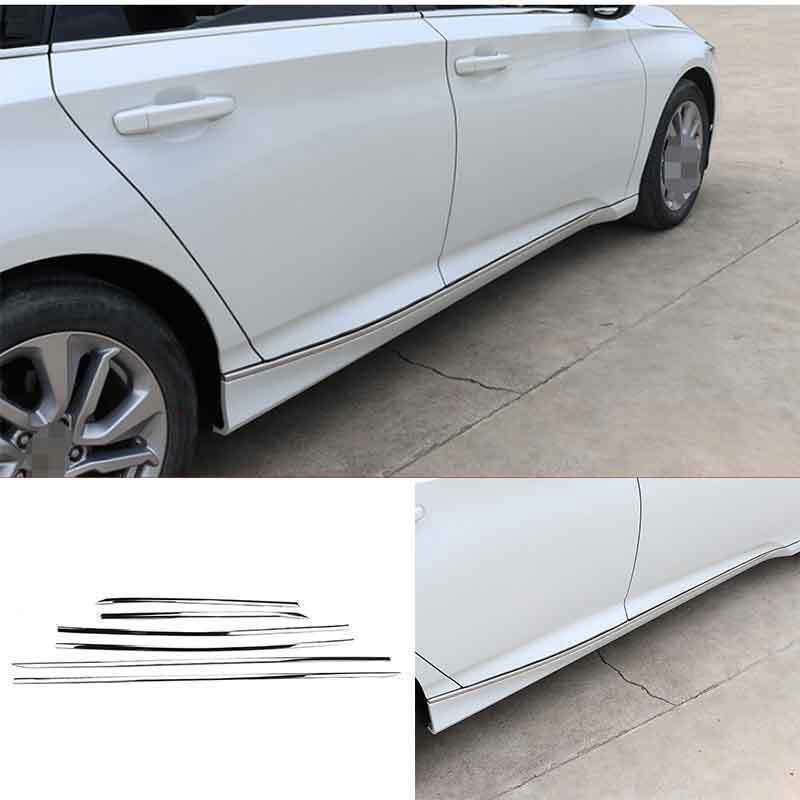 for Honda Accord 2018-2022 Glossy Black OX Horn Side Rearview Mirror Cover trim v