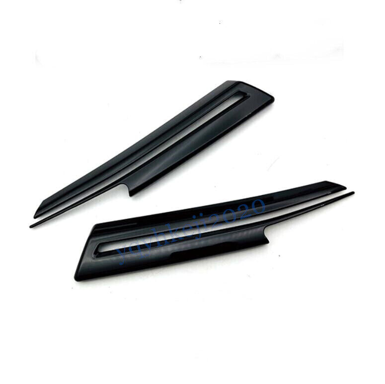 for Subaru Crosstrek 2021-2023 Black Front Bumper Center Hood Grill Strip Trim