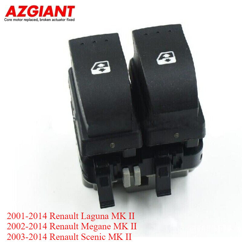 FRONT LEFT DRIVER WINDOW SWITCH for Renault Espace Grand Scenic Laguna Megane
