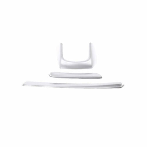 for BMW X1 F48 2016-2022 Inner Central Console Armrest Box Strip ABS Silver Trim