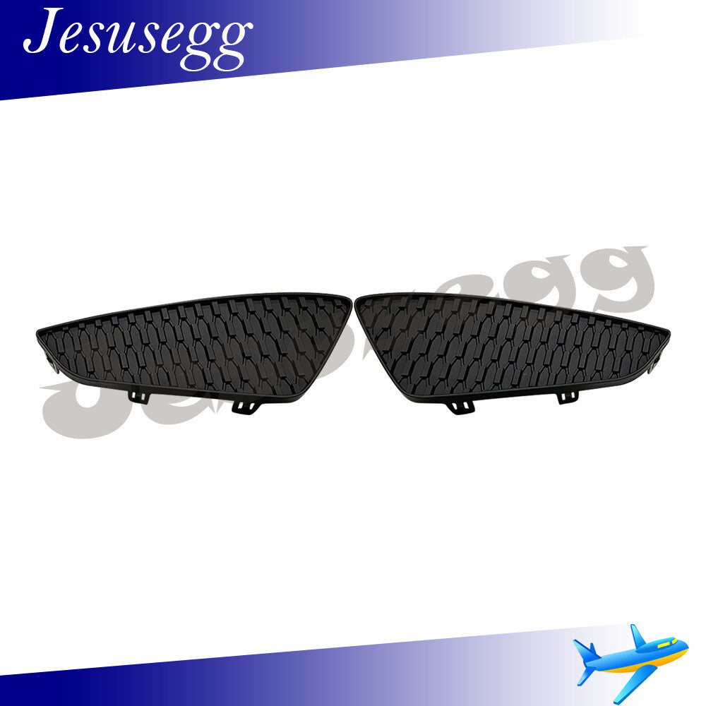 Pair Front Left+Right Bumper Grille Cover Sealed Caps Fits for Toyota for Sienna SE 2021 Q