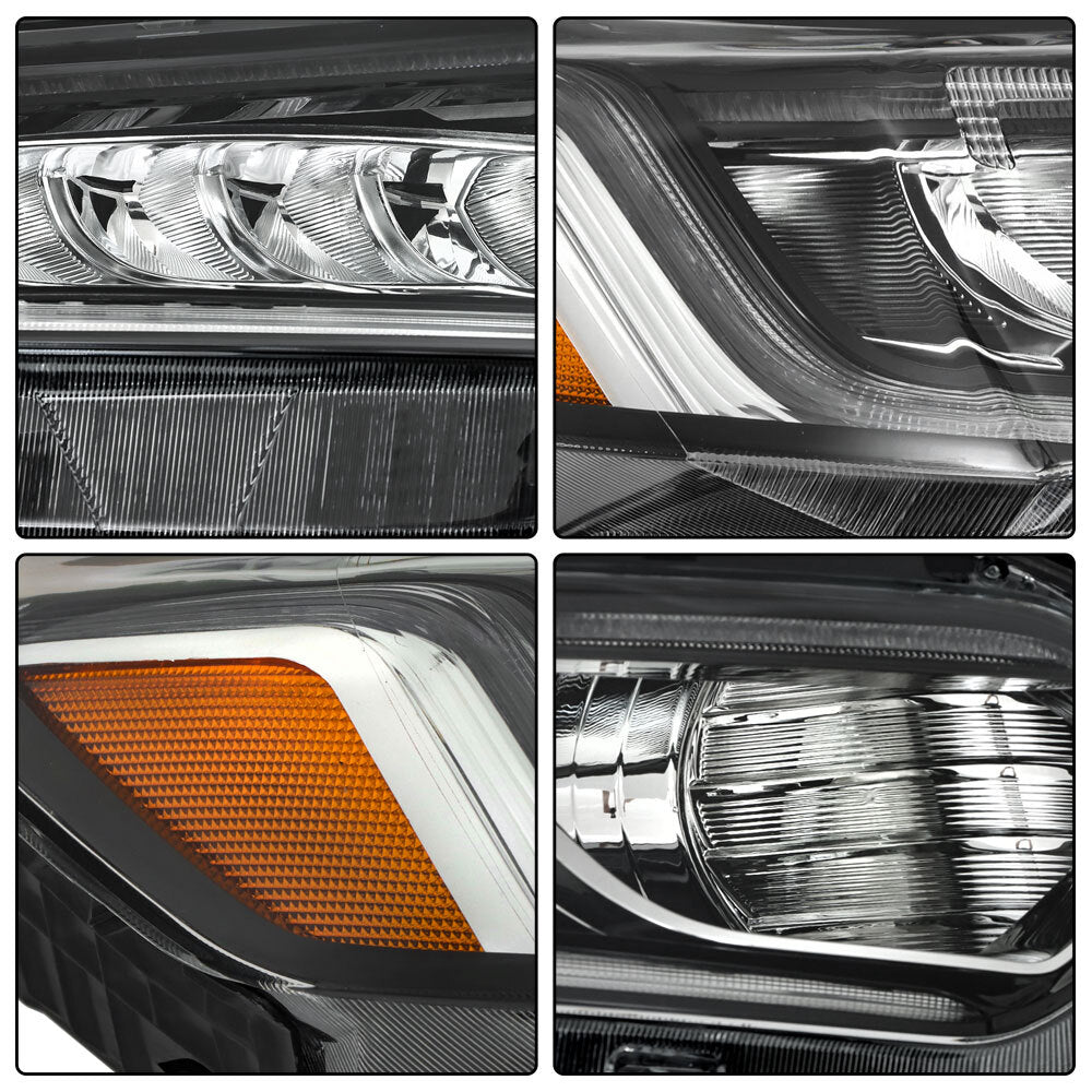 LED headlights suitable for 2018-2021 for Honda Accord right-side transparent lens. n