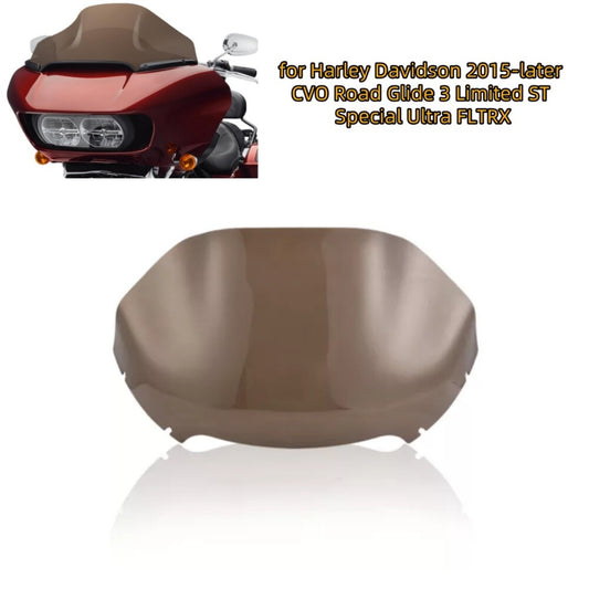 Smoke 13 Wave Windshield Windscreen for Harley Road Glide FLTRU FLTRUSE 15-23
