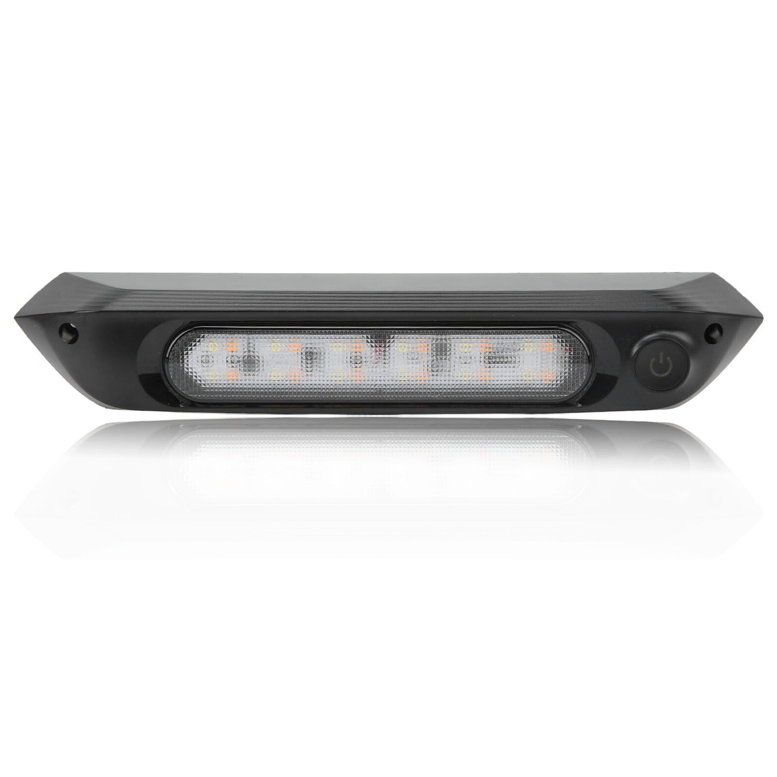 Dimmable 12-24V White Amber 8W Outside Awning Light Camper Van Caravan Motorhome Q