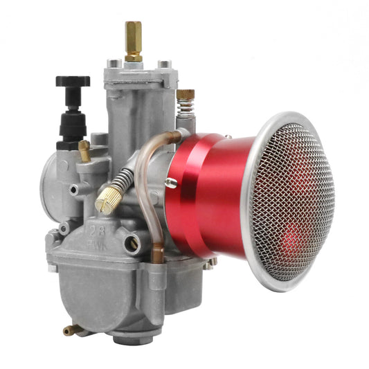 55mm carburetor speed stack with clean air filter cup suitable for all-terrain vehicles and off-road motorcycles. Q
