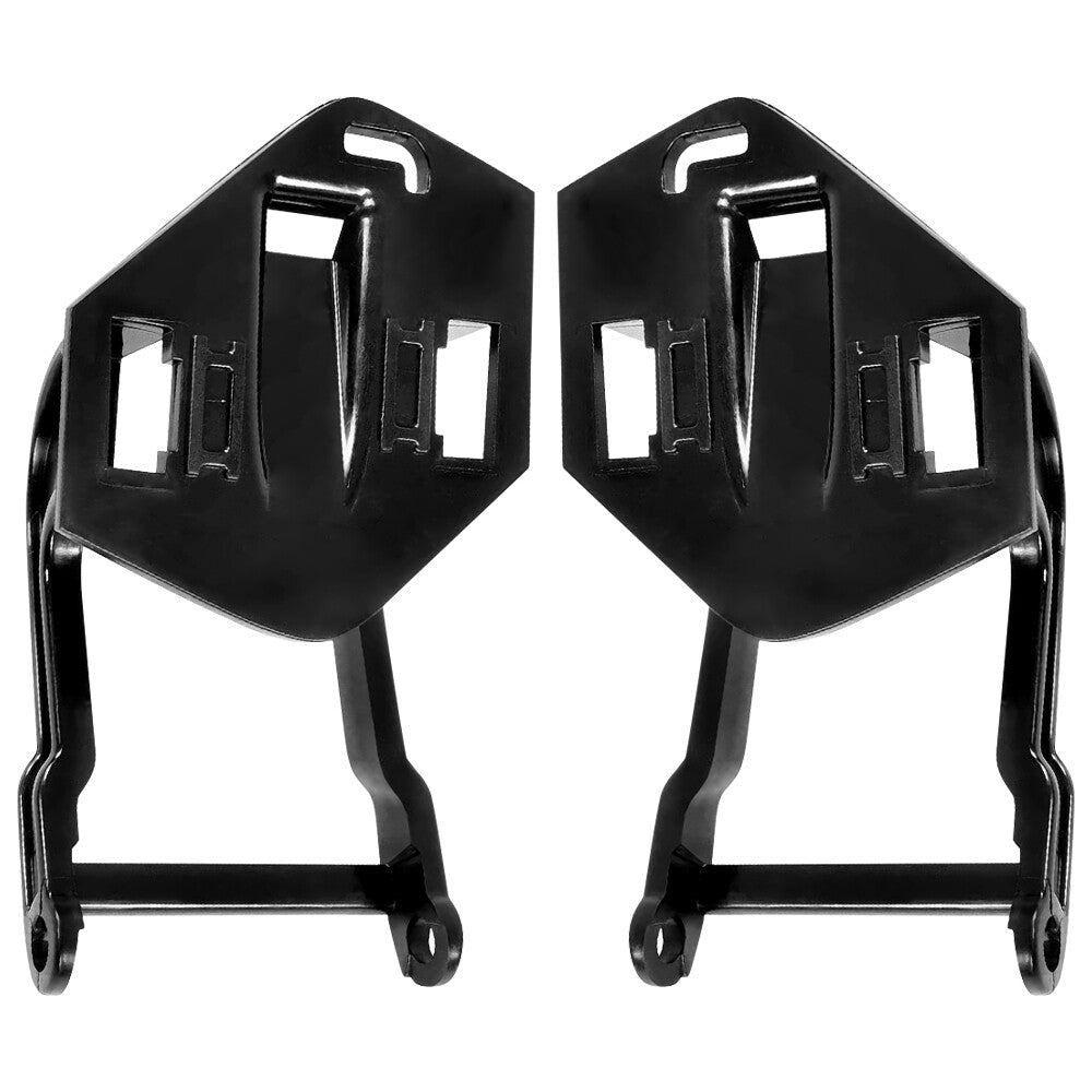 Front Left Right Headlamp Washer Spray Cover Bracket for XC90 2016-2022 Black