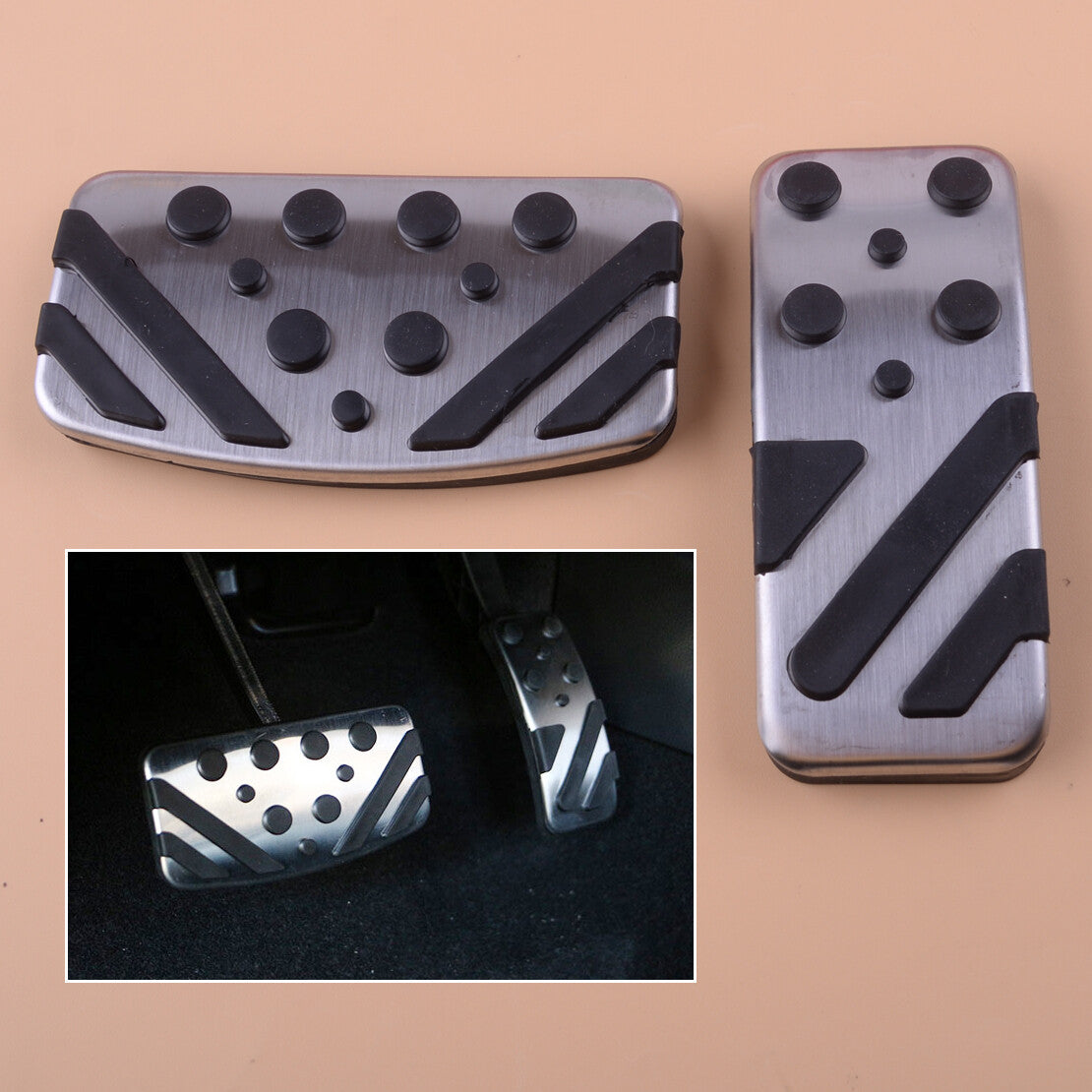 No Drill Gas Brake Pedal Cover Fit for Outlander Sport Eclipse Cross v