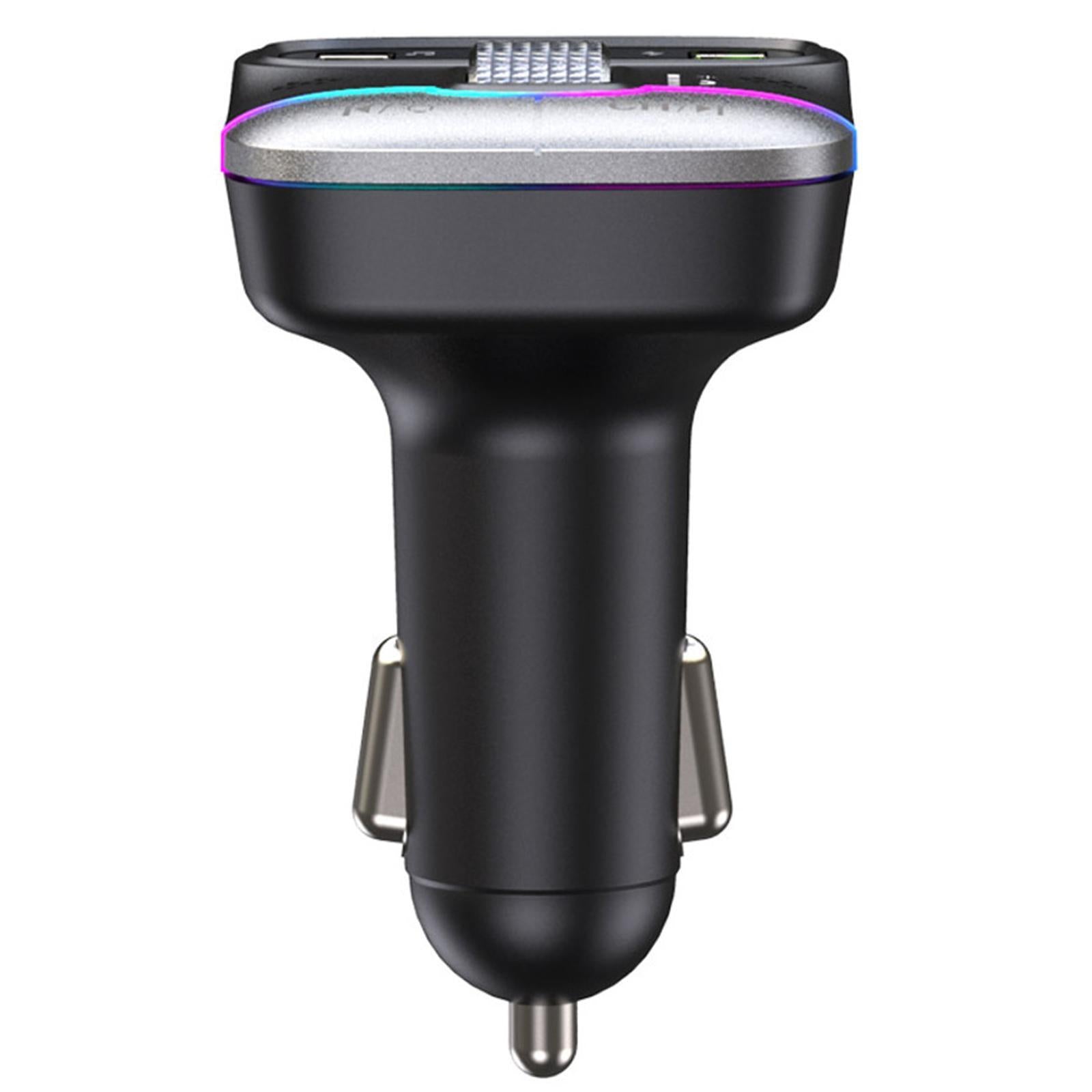 USB PD Car Charger Bluetooth 5.3 AUX Adapter HIFI Audio Player FM Transmitter a