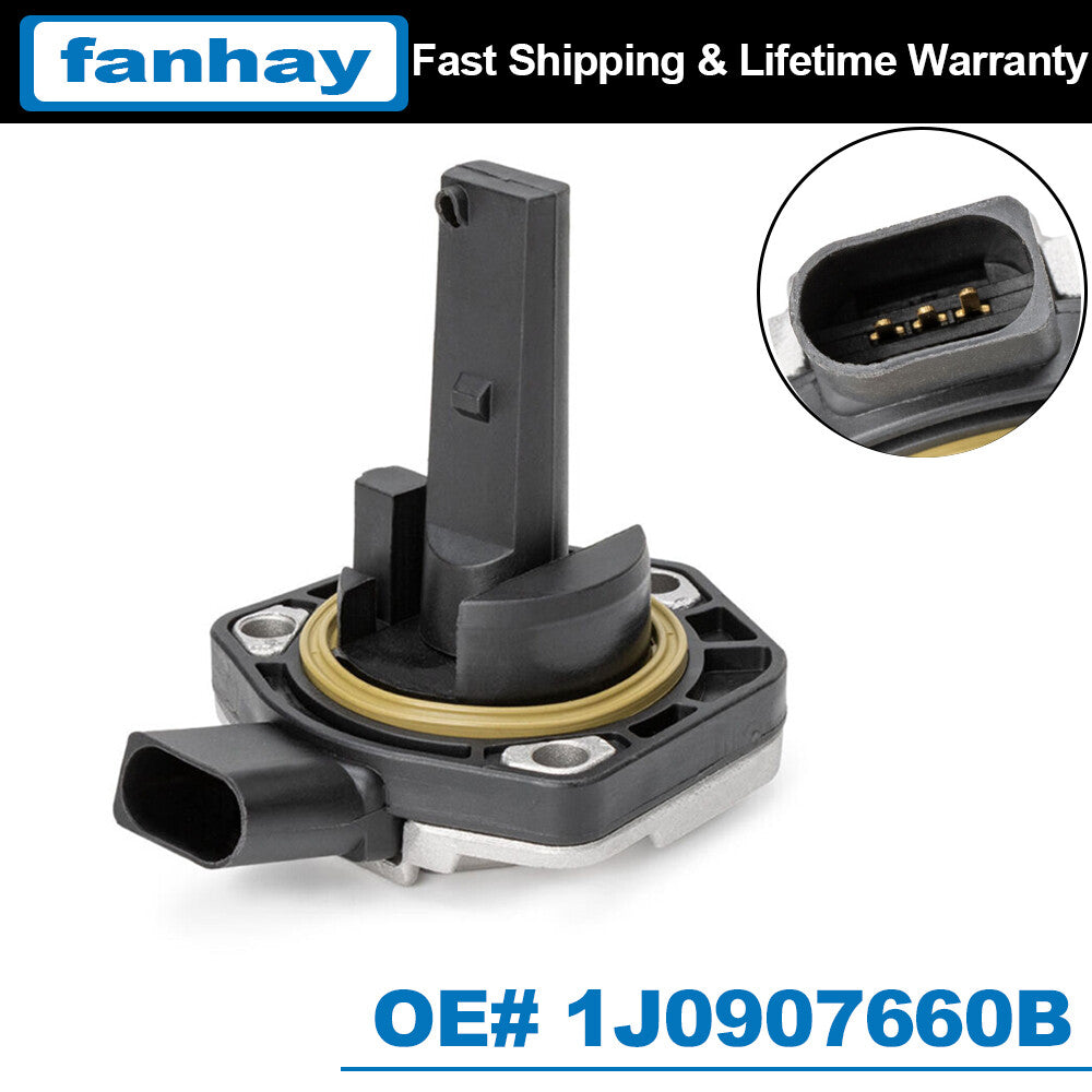New Black Engine Oil Level Sensor 1J0907660B Fit for 1999-2008 for Audi for A4 L4 1.8L Q