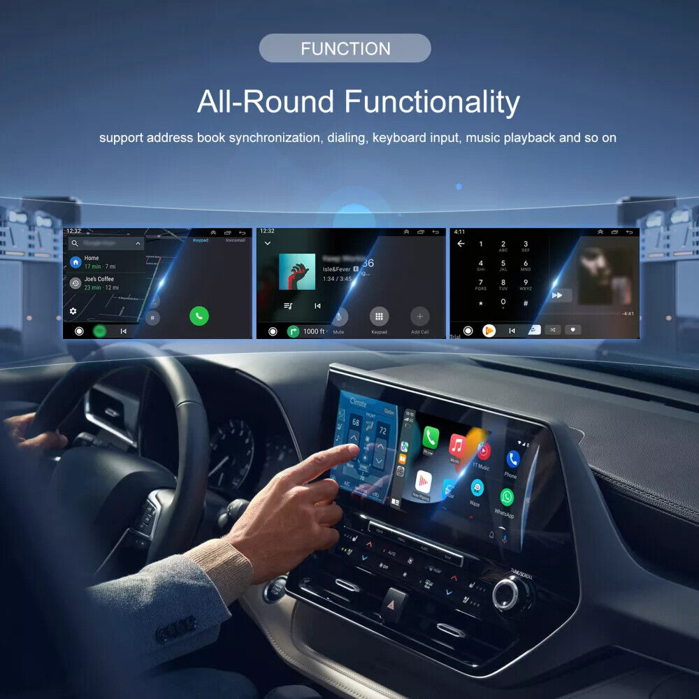2in1 Wireless Carplay Adapter Android Auto Adapter USB Car Dongle Connect Box