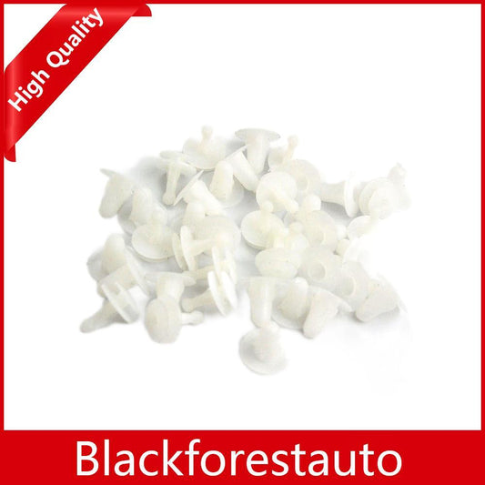 30pcs Fit for Toyota for Mazda for Isuzu White Car Door Trim Panel Retainer Clips Q
