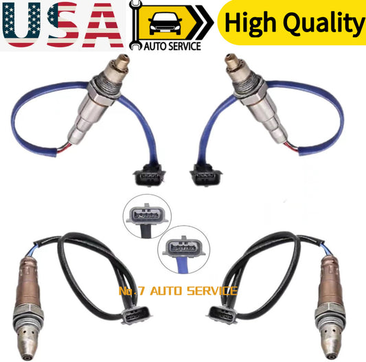 4Pcs Up+Downstream Oxygen O2 Sensor For 2015-2019 for Nissan Murano Pathfinder 3.5L