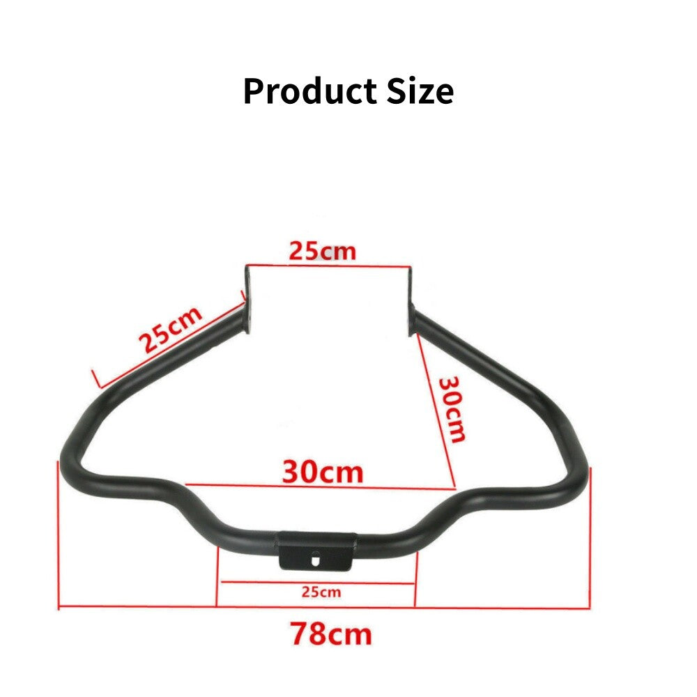 Chrome Highway Engine Crash Guard Bar for 1991-2016 for Harley-Davidson Dyna models. n