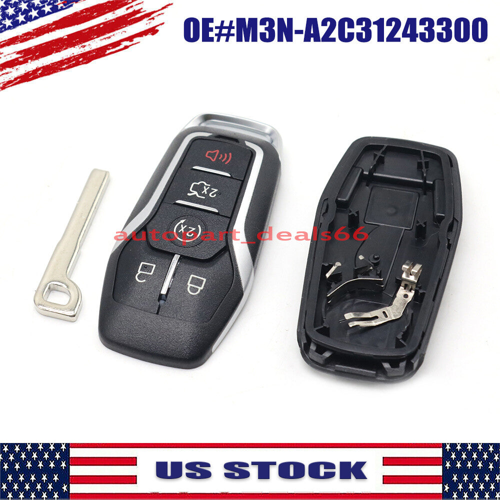 Remote Key Fob Shell Case Cover For 2015-2017  for ford  Explorer Edge Fusion for Mustang Q