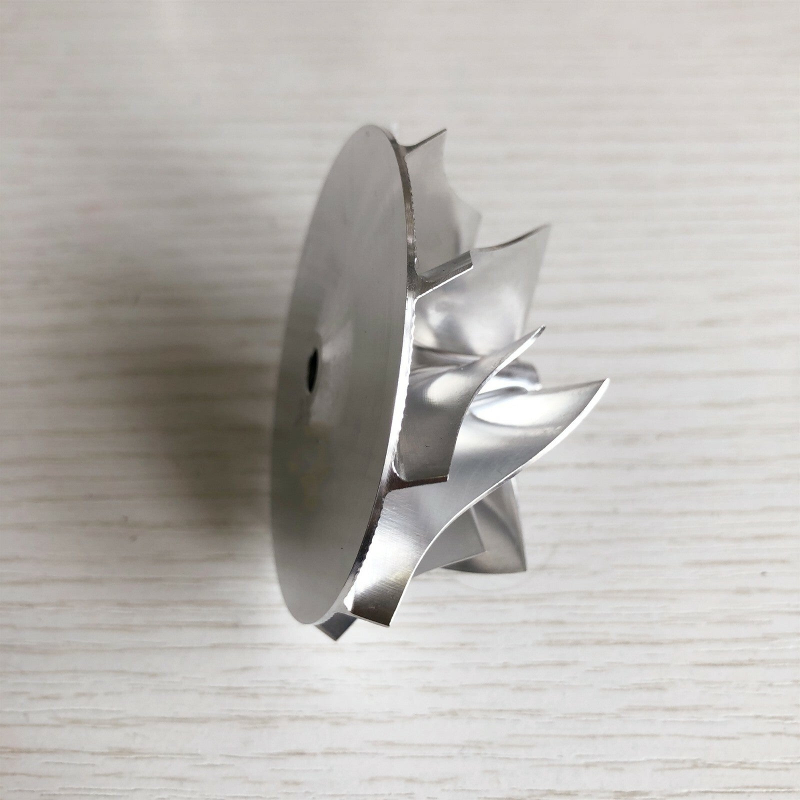 K04 46.00/60.00 mm 5+5 blade high-performance turbine blank compressor wheel