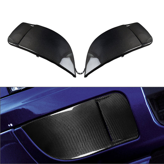 Carbon Fiber Fog Light Cover Caps for Subaru Impreza WRX STI 2004-2005