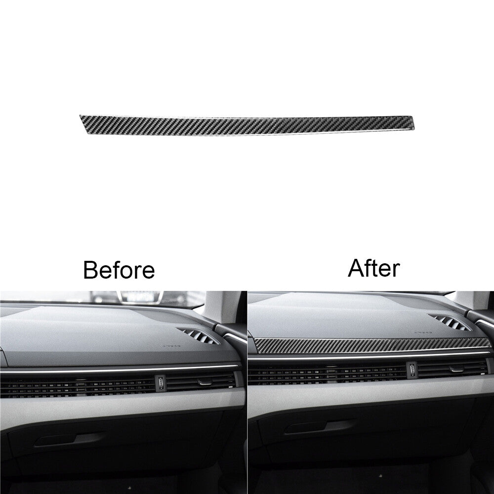 Carbon Fiber CD Control Panel Trim Cover for Lexus IS250 300 350 2006-2012 v