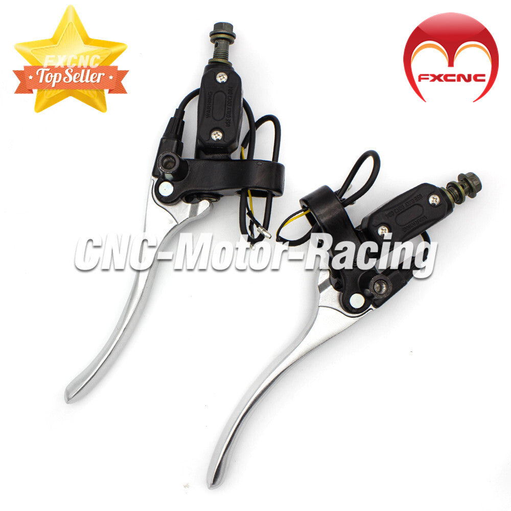 CNC brake master cylinder reservoir handlebar suitable for 7/8 (22) 50CC-300CC scooters