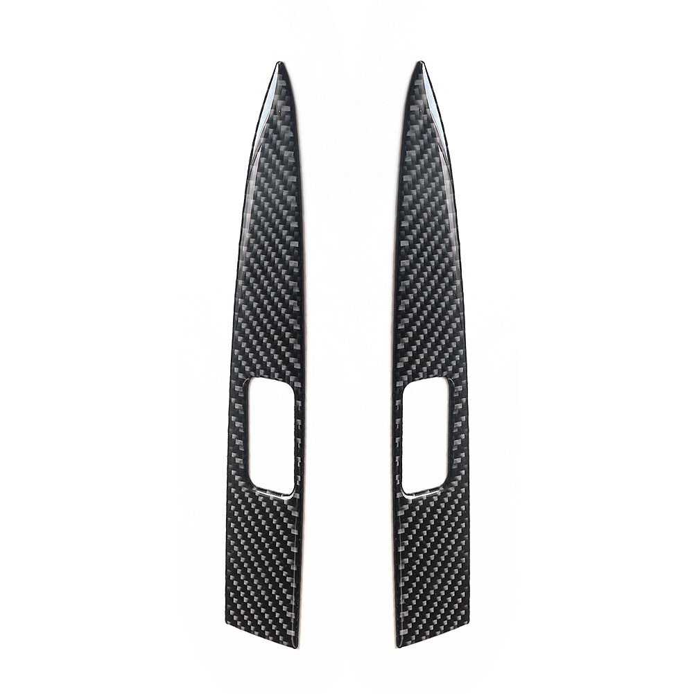 Red Steering Wheel Button Trim Cover Carbon Fiber for Dodge for Challenger 2015-2020 v