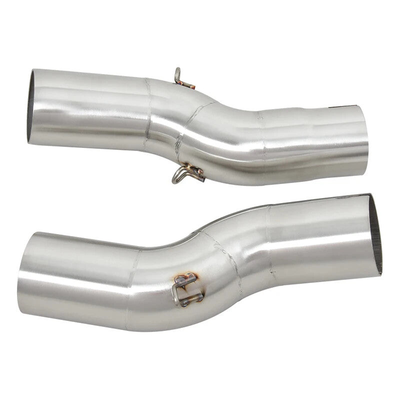 Slip-On for SUZUKI GSX1300R 2022-2024 Exhaust Middle Link Pipe 51MM Muffler Tube