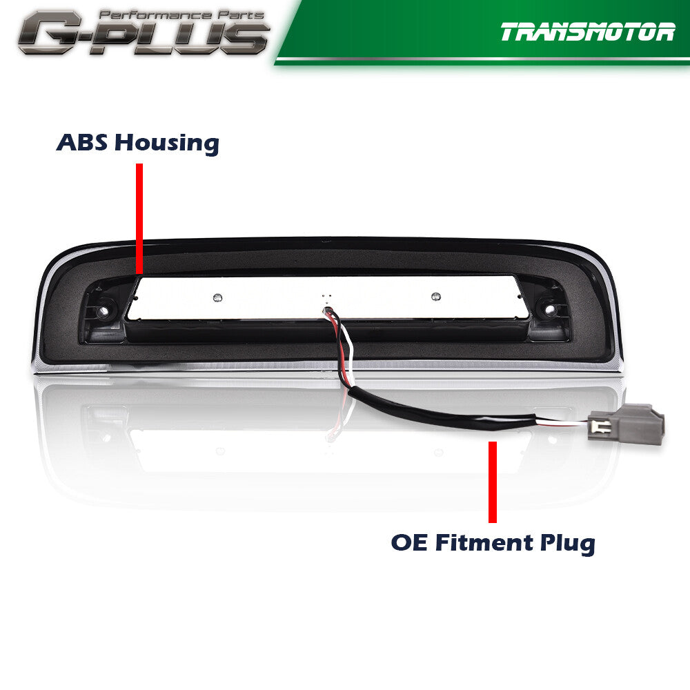 Fits 2014 - 2018 Silverado for Sierra Smoke/for CHRome LED Third Brake Light Cargo Light - v