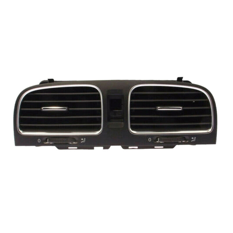 Middle Black Front Dashboard Air Outlet Vent for VW for Golf GTI MK6 2009-2013