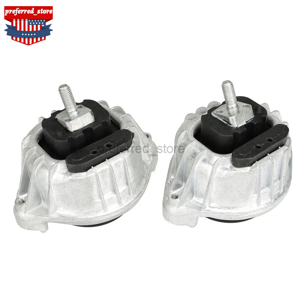 2-Piece Engine Motor Mounting Bracket for 328i Drive Base, Two-Door (2009-2013) v