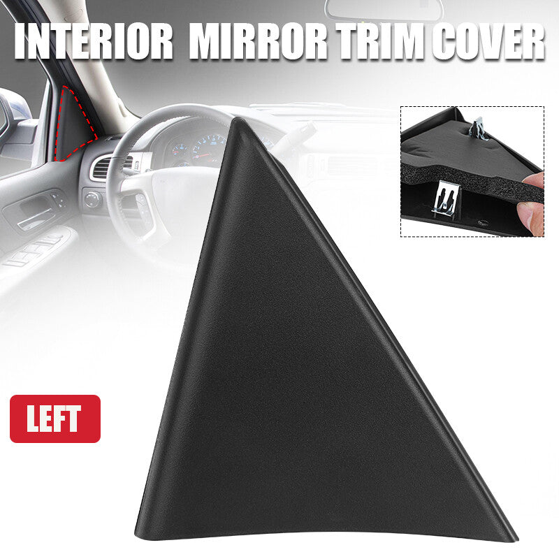 LeftRight Inside Mirror Triangle Cover For 07-14 for Chevrolet Silverado for GMC for Sierra