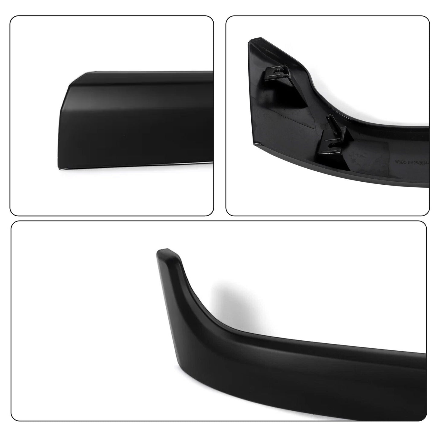 for Ram 2500 3500 2019-2024 Unpainted Front Headlight Molding Trim Filler Panel