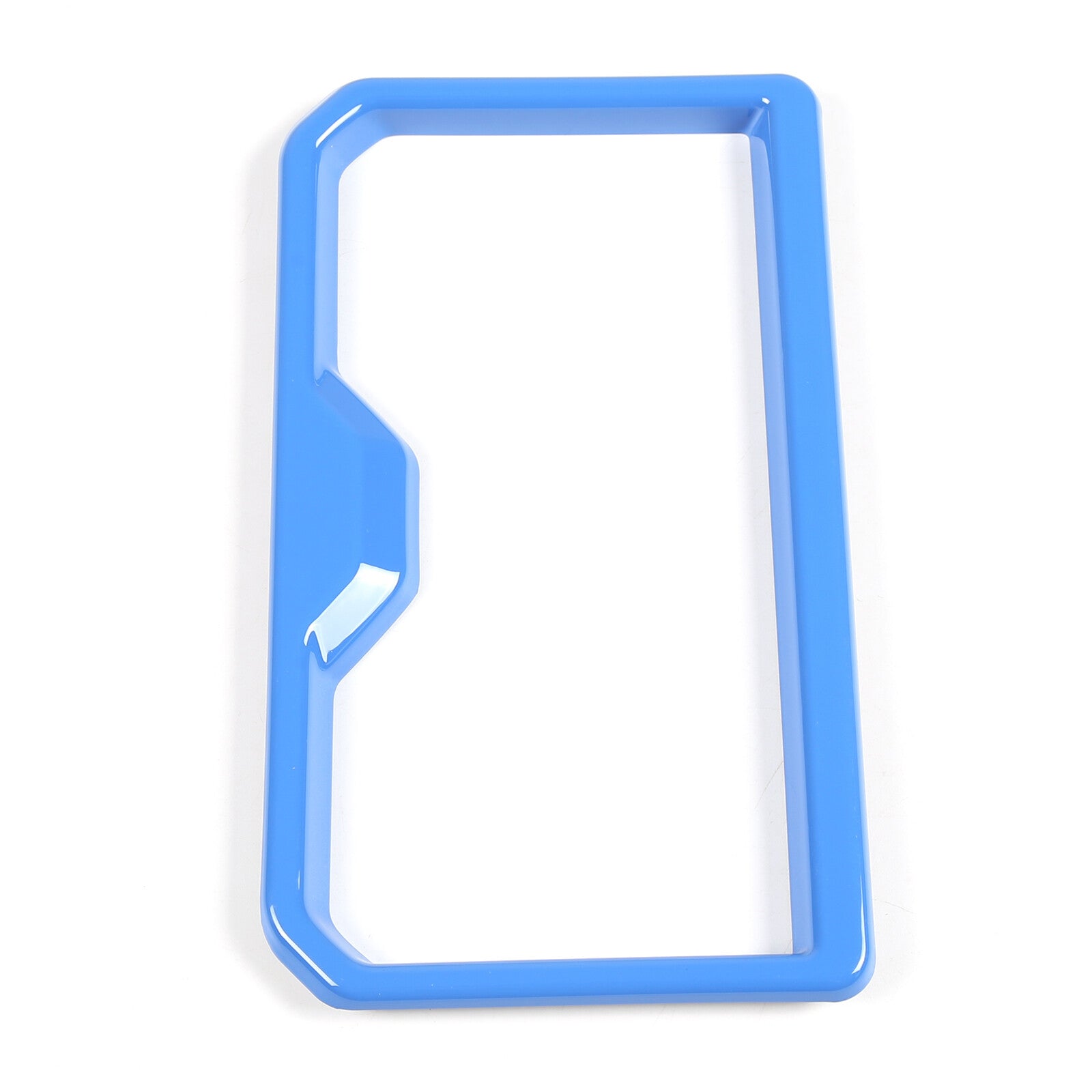 Blue front cupholder cover trim frame for Tacoma 2024 - n