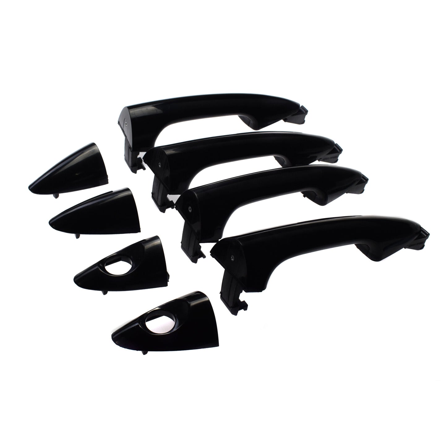 4 Pack Exterior Door Handle FL RL RR for for Hyundai Accent 2012-2016- v