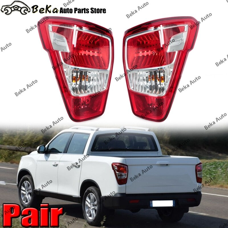 1 pair of taillights/brake stop lights suitable for Ssangyong Musso 2018 2019 2020 LHRH.