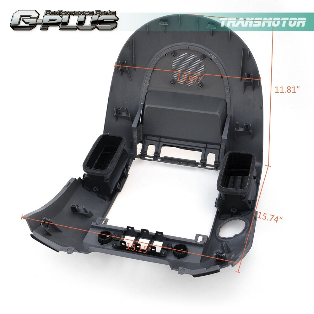 FIT FOR 04-06 TITAN ARMADA W/ SPEAKER CENTER DASH RADIO A/C VENT TRIM BEZEL Q