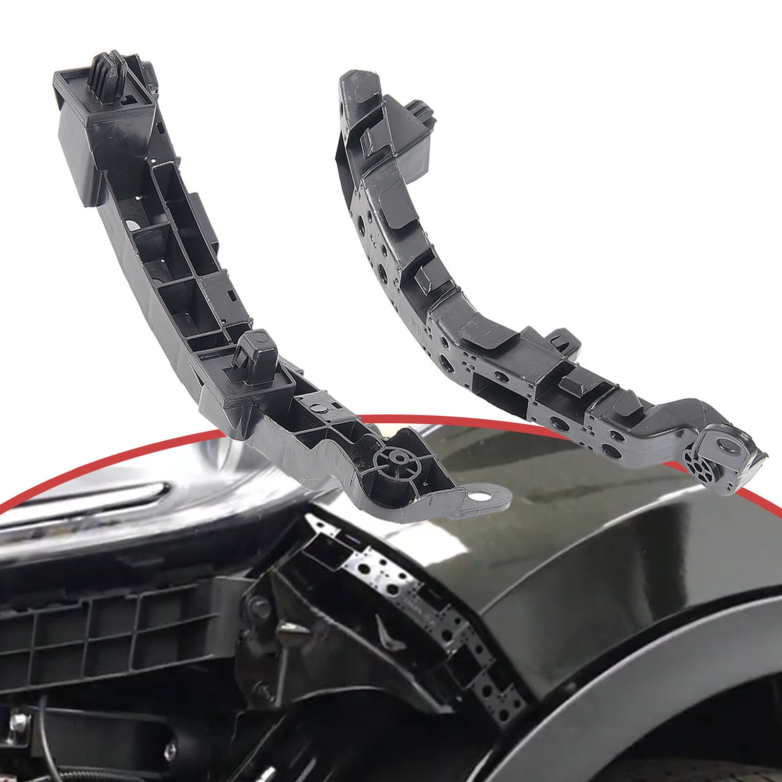 2pcs Car Front Left Right Bumper Bracket 71198TLAA01 71193TLAA01 for Honda CRV