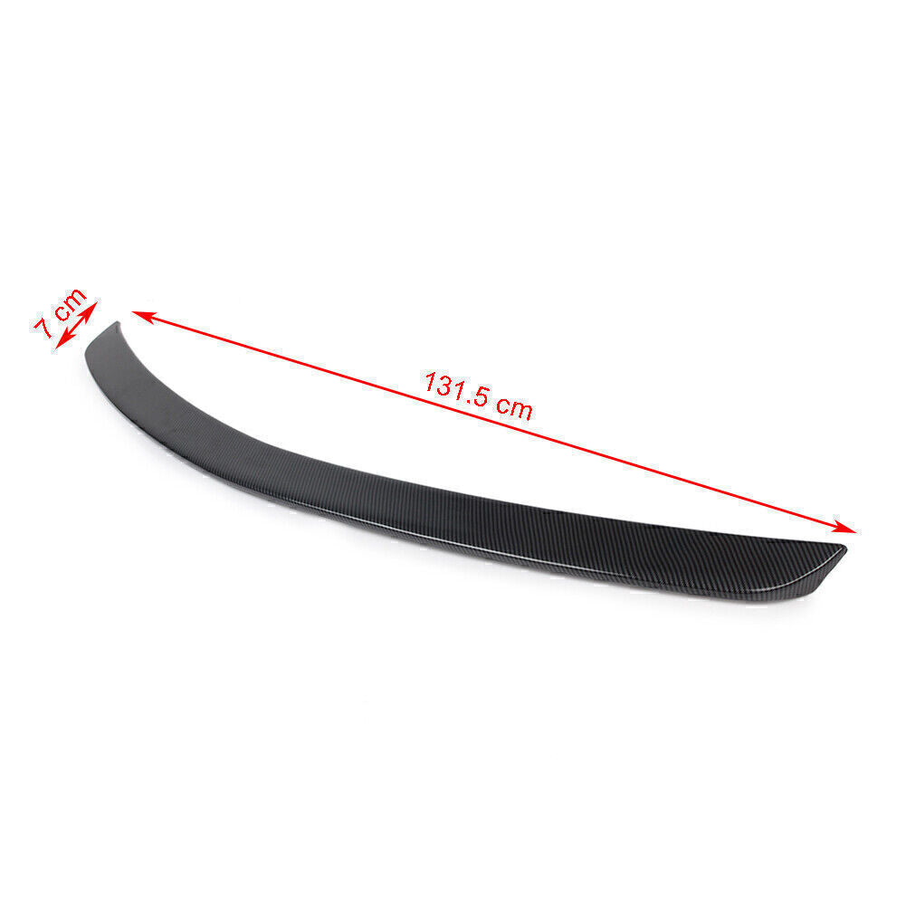 Tail Wing Rear Trunk Spoiler for Mercedes-Benz E-Class W212 2009-14 Carbon Fiber