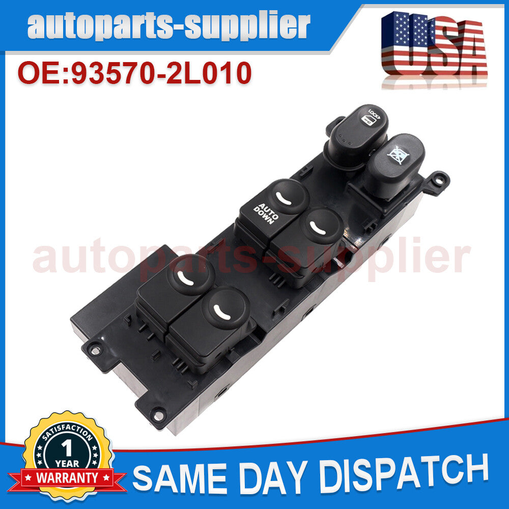 Master Power Window Switch for 09-12 for Hyundai for Elantra Touring 2.0L 93570-2L010