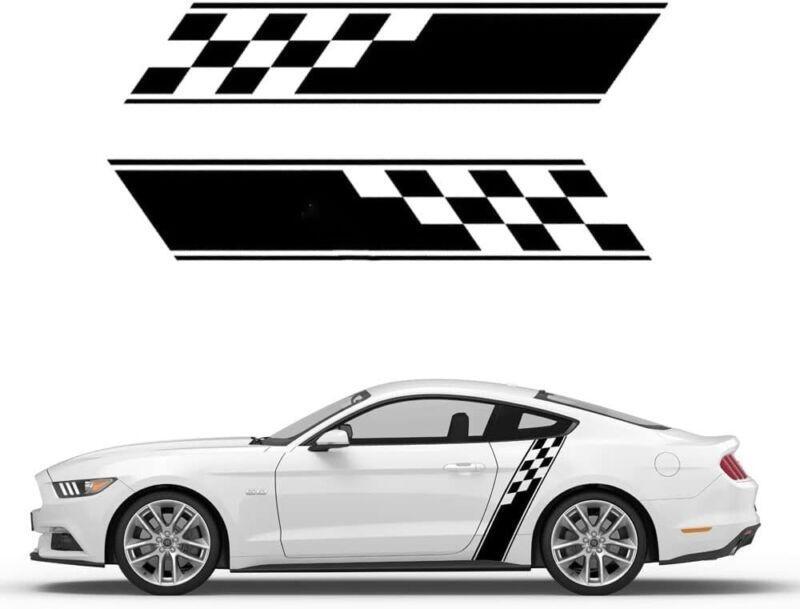 2-pack of car body decals, waterproof car body scratch protectors