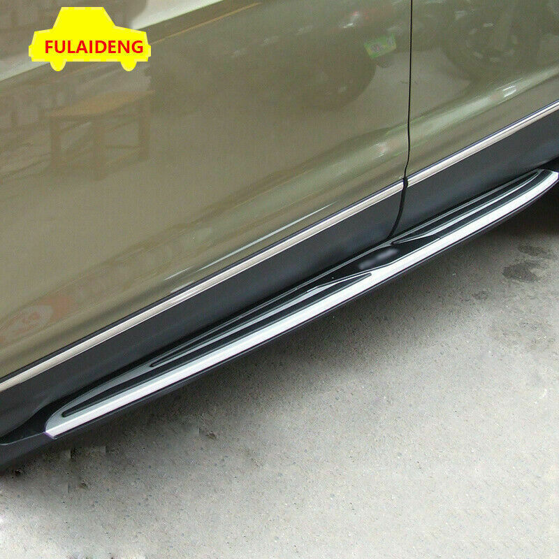 4P for Ford Kuga Escape 2013-2019 Chrome Steel Door Body Side Molding Strip Trim