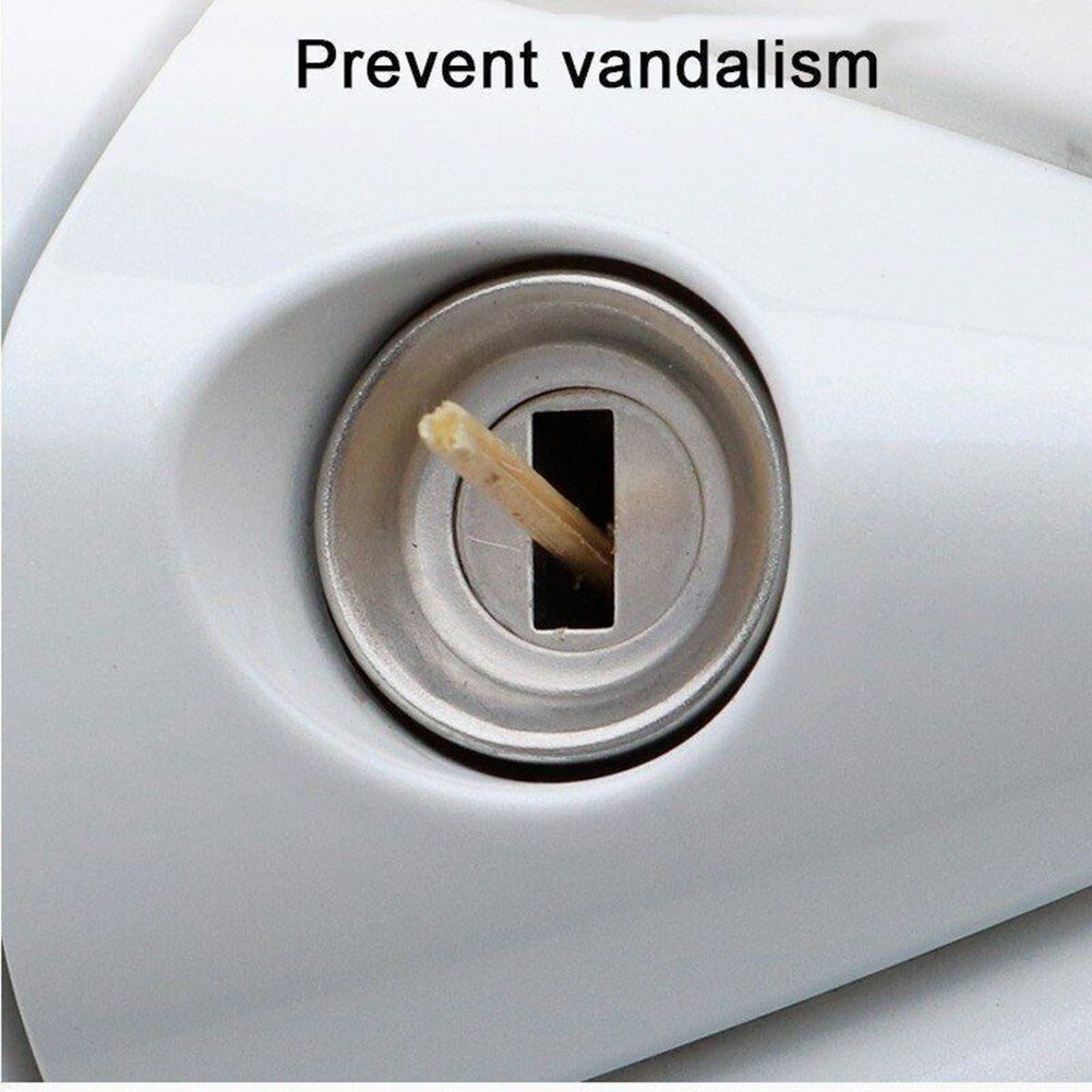 4Pcs Car Door Keyhole Cover Key Hole Protection Sticker Decal Auto Accessories