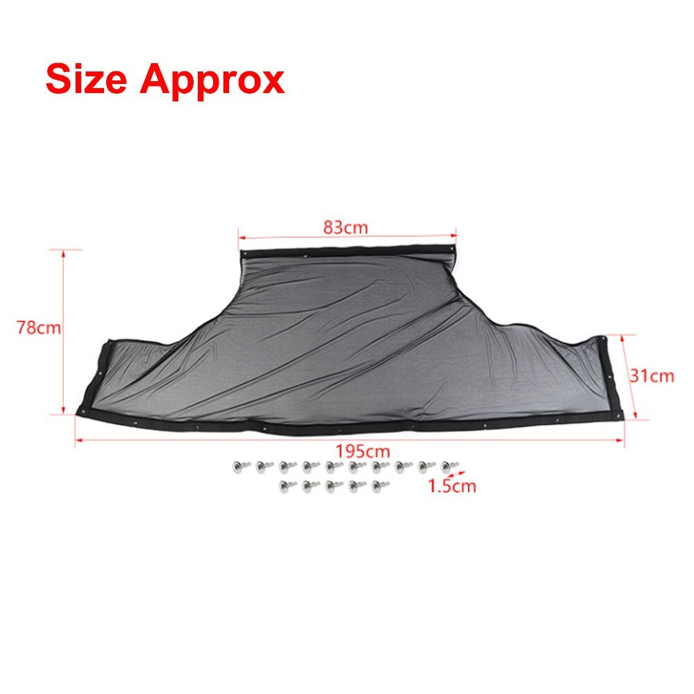 Black Front Grill Insect Proof Net Mesh Cover for Chevrolet Camaro 2010-2023