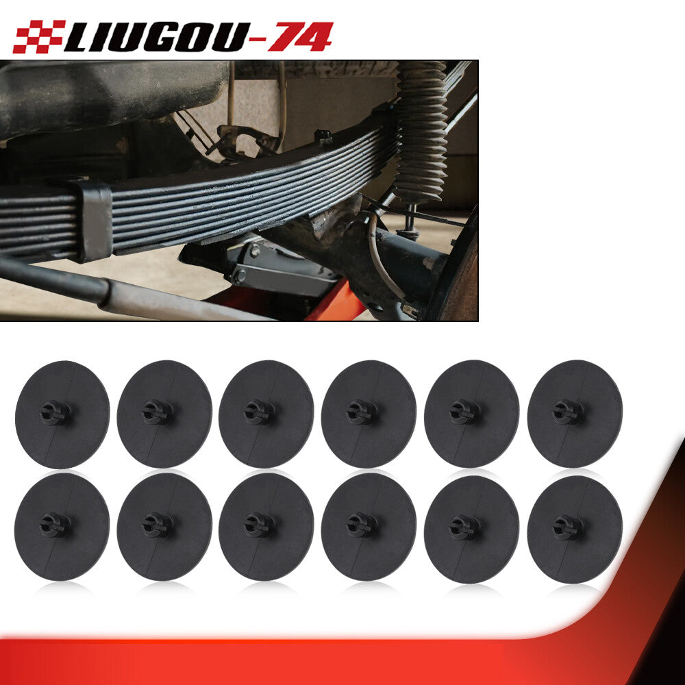 inch leaf spring end tip anti squeak insert plastic silencer new product - v