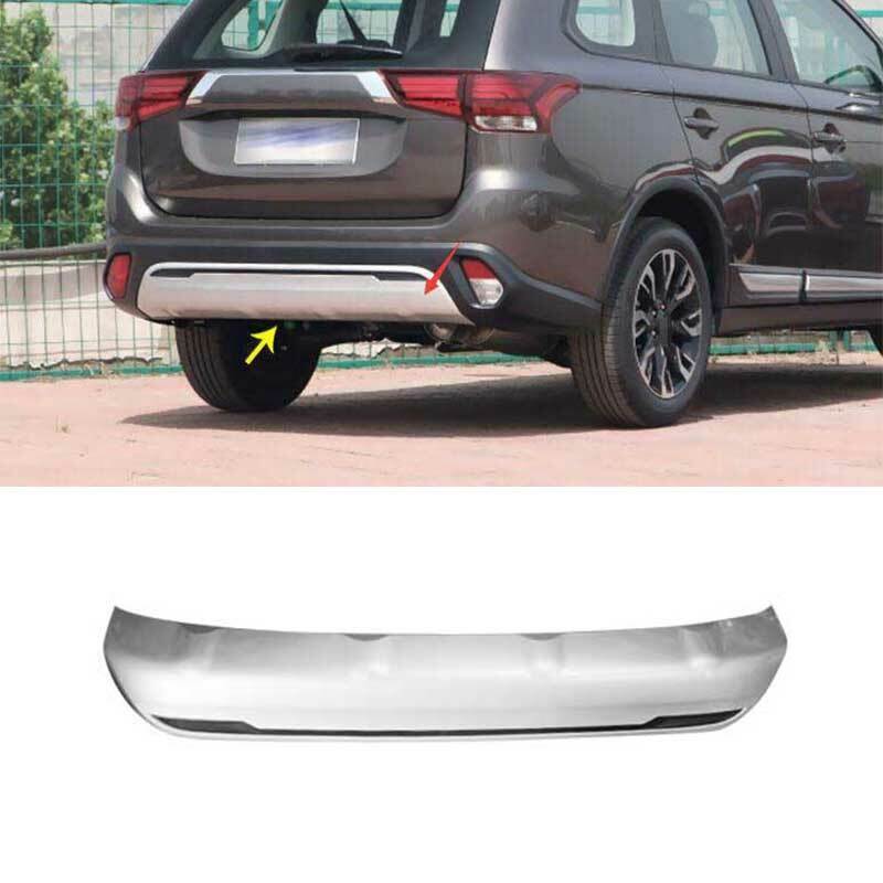 for Mitsubishi Outlander 2019-2020 Silver Rear Bumper Lip Spoiler Splitter Guard