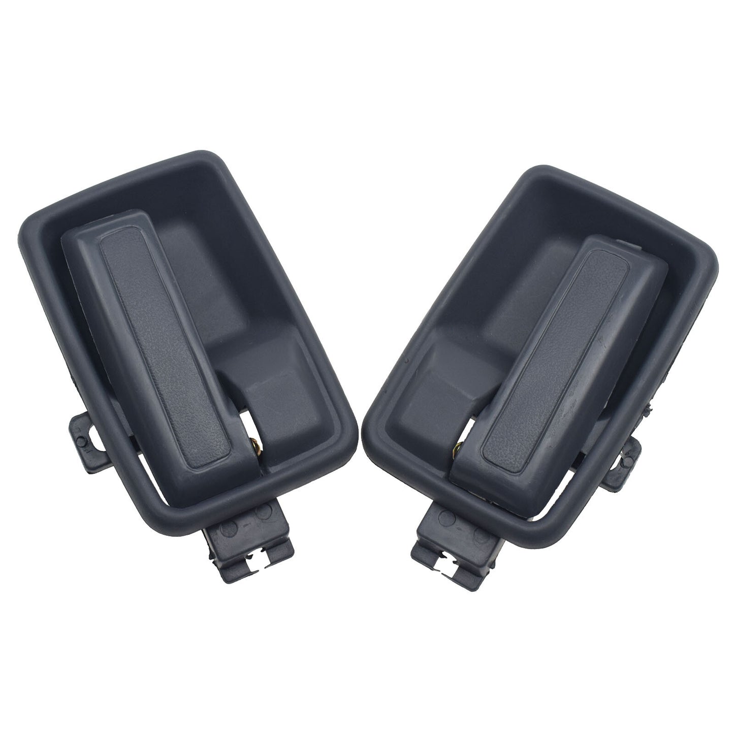 2PCS Gray Interior Door Handle Front Left  Right For 1989-2001 for Isuzu Pickup TFR