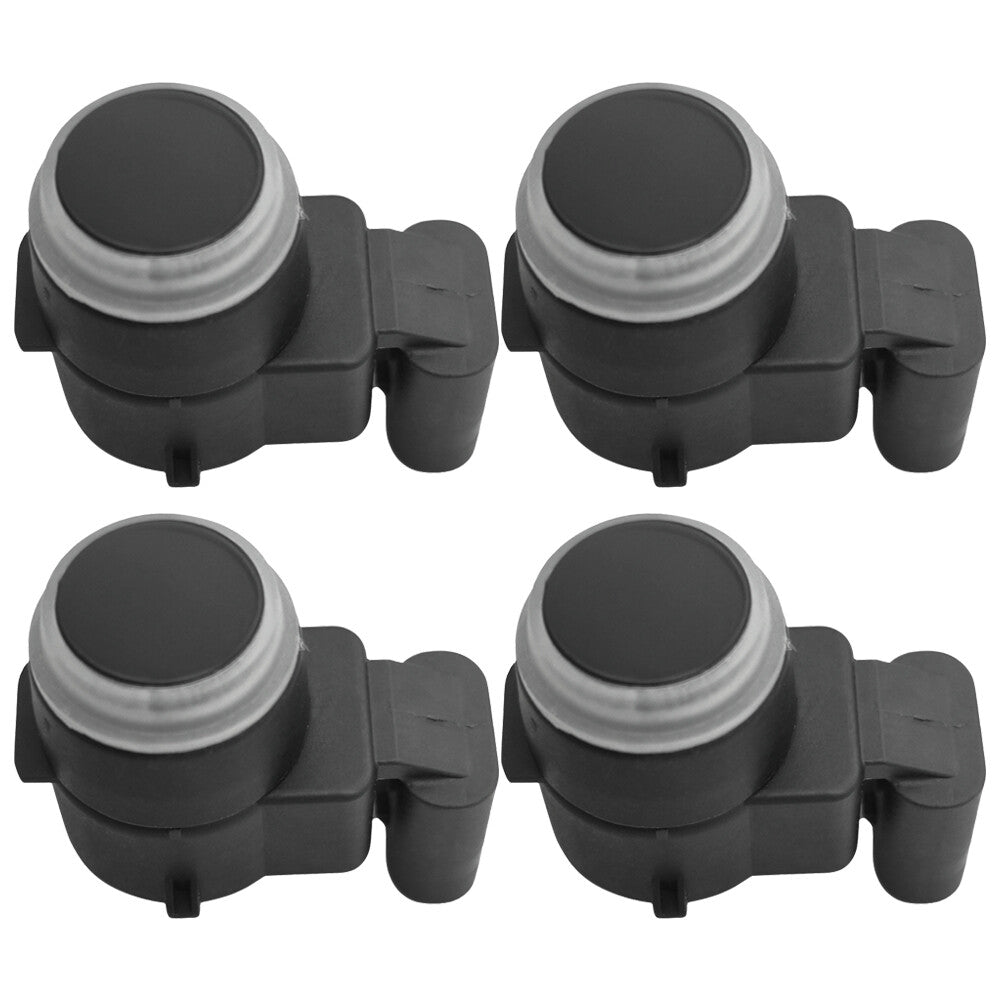 4x for BMW 1 Series E81 206-2011 3Pins Parking Sensor Replacement Black Plastic Q
