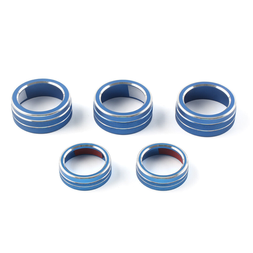 Control Switch Knob Ring Cover Trim Fit for Honda Accord 10th Generation 18-22 Blue