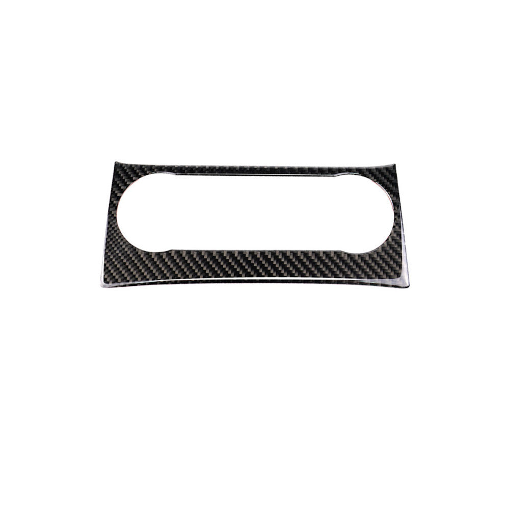 2Pcs Carbon Fiber Climate Control Panel Cover Trim For Sonic 2012-2016 v