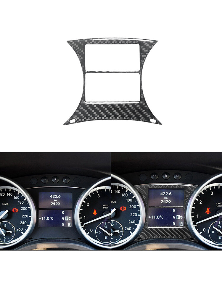 Carbon Fiber Speedometer Indicator Frame Trim for Mercedes R-Class 2009-2012