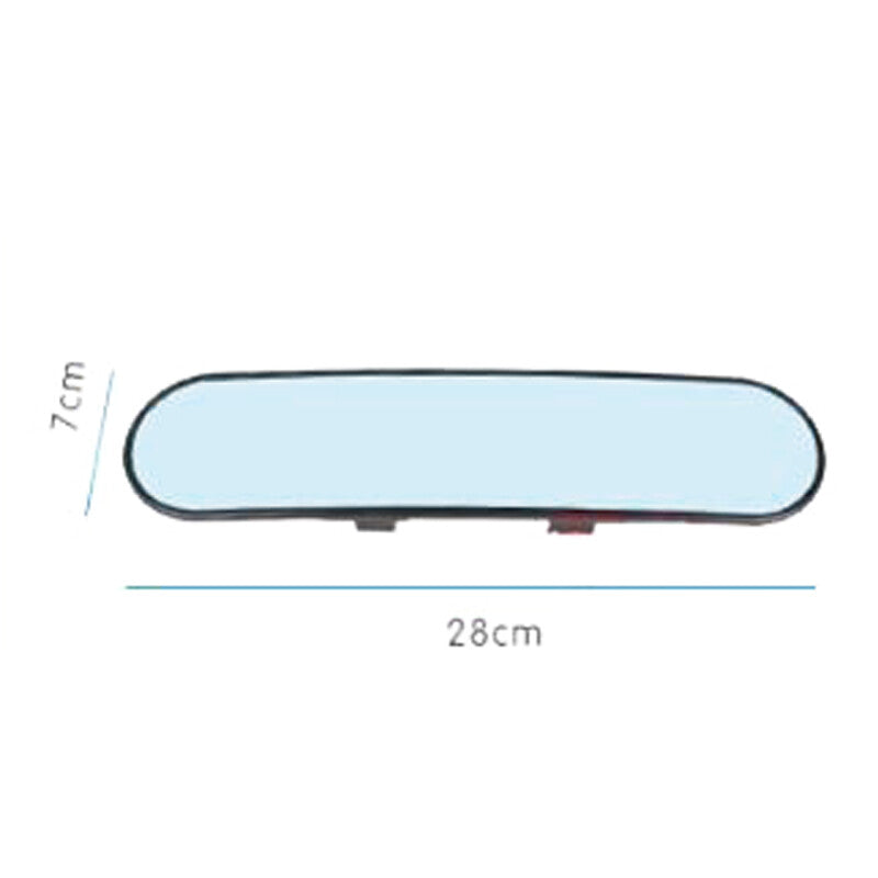 Durable Panoramic Car Rear View Mirror Anti-Glare Replacement Large Field Kit v